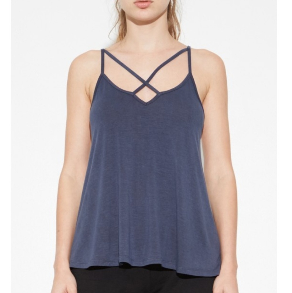 A/OK midnight blue tank top